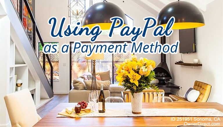 Using PayPal for rental fees